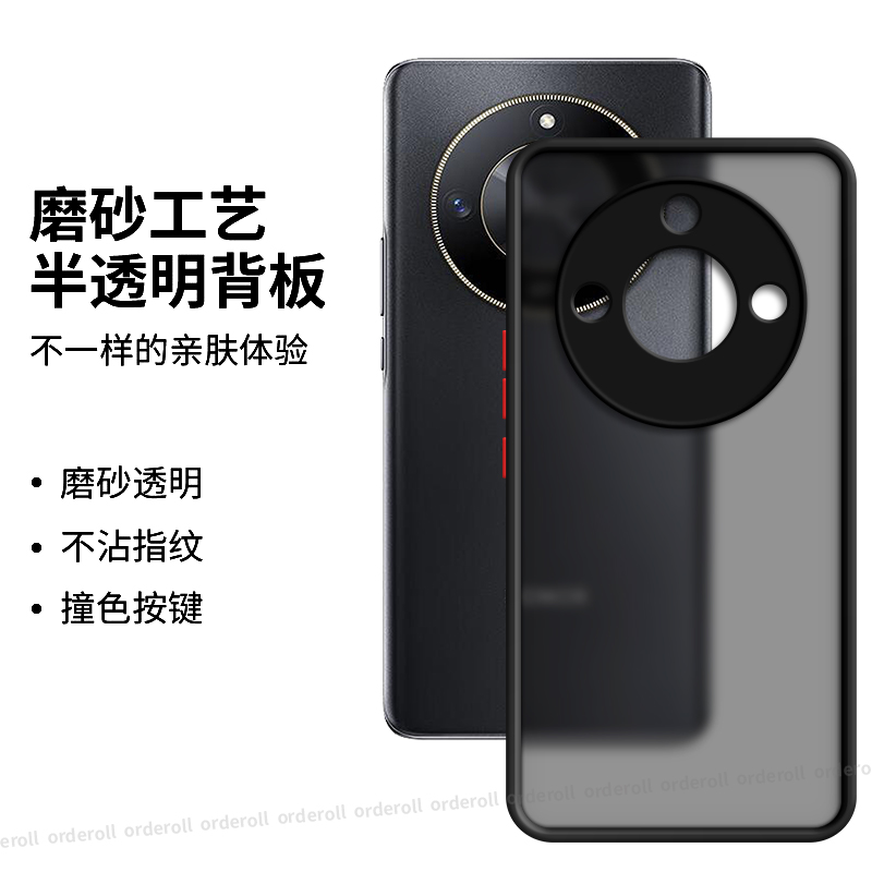 软硬结合，亲肤手感，不沾指纹，全包保护