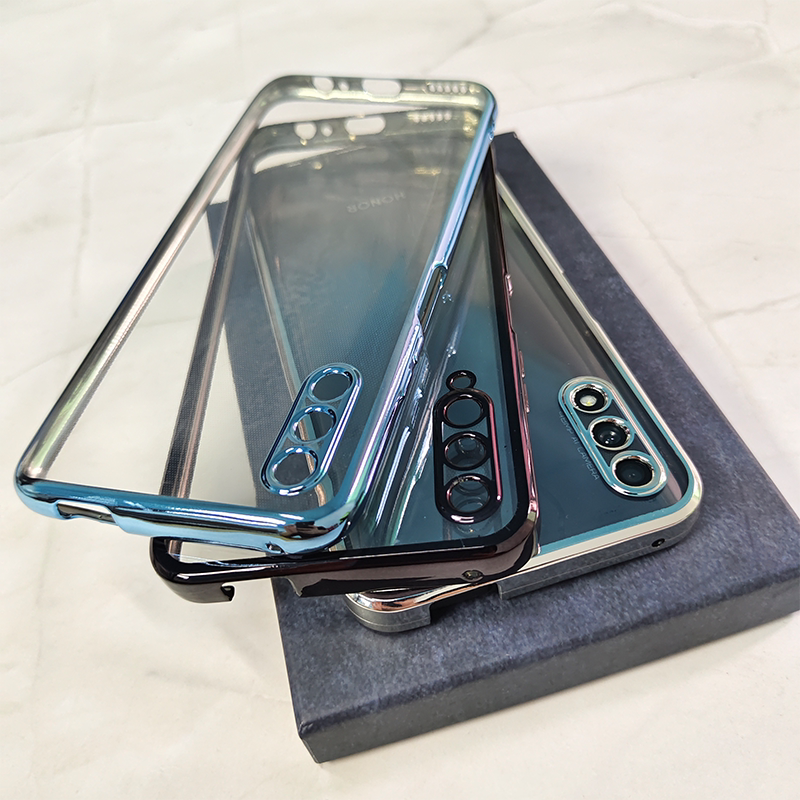 奢华电镀华为荣耀9x手机壳适用honor硅胶x9保护套hlk一al00全包aloo防