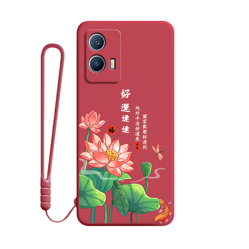 年年有鱼适用vivoiQOOu5手机壳IQOOU男V2165A硅胶vivo保护套全包防摔iq00vivou新款vivoiqu女vivoiooqu爱酷U5