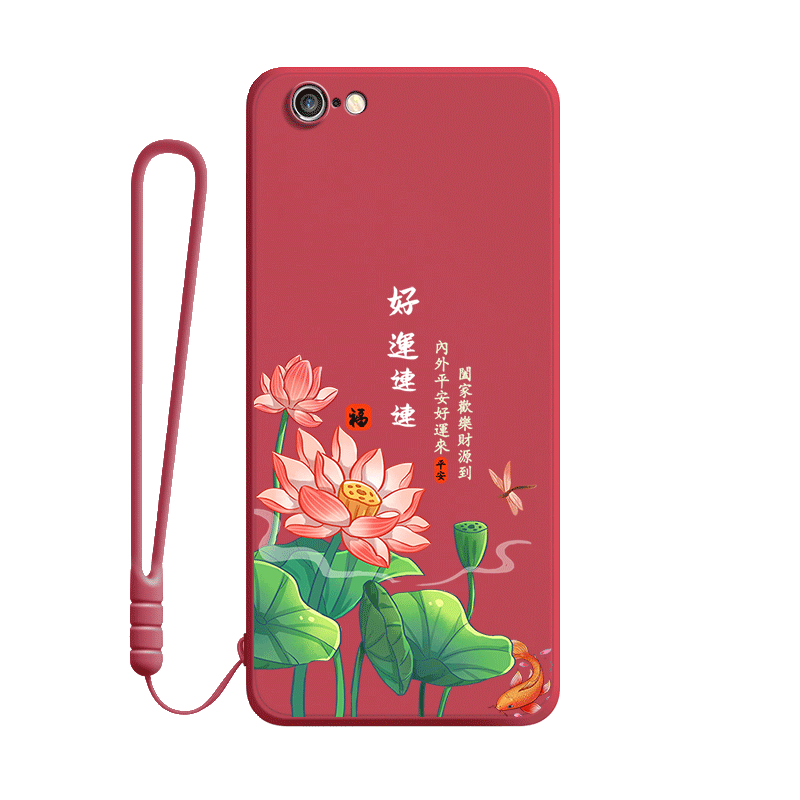 好运连连适用iphone6splus手机壳苹果6plus新款硅胶sp保护ps套ip全包i男6spuls女六iP防摔p外壳puls网红ipone