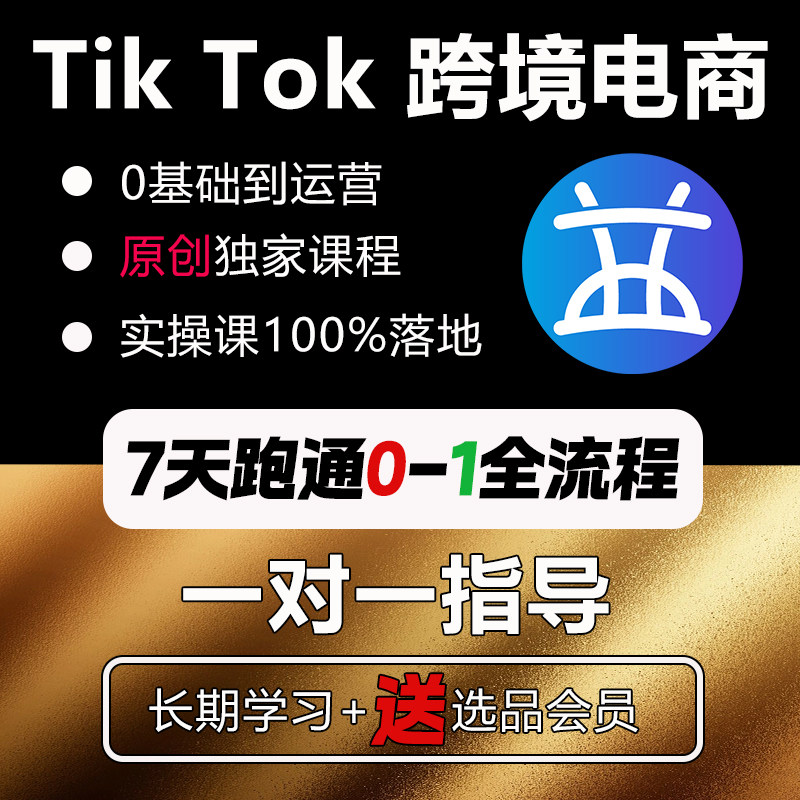 TikTok跨境电商新手学习资料课程