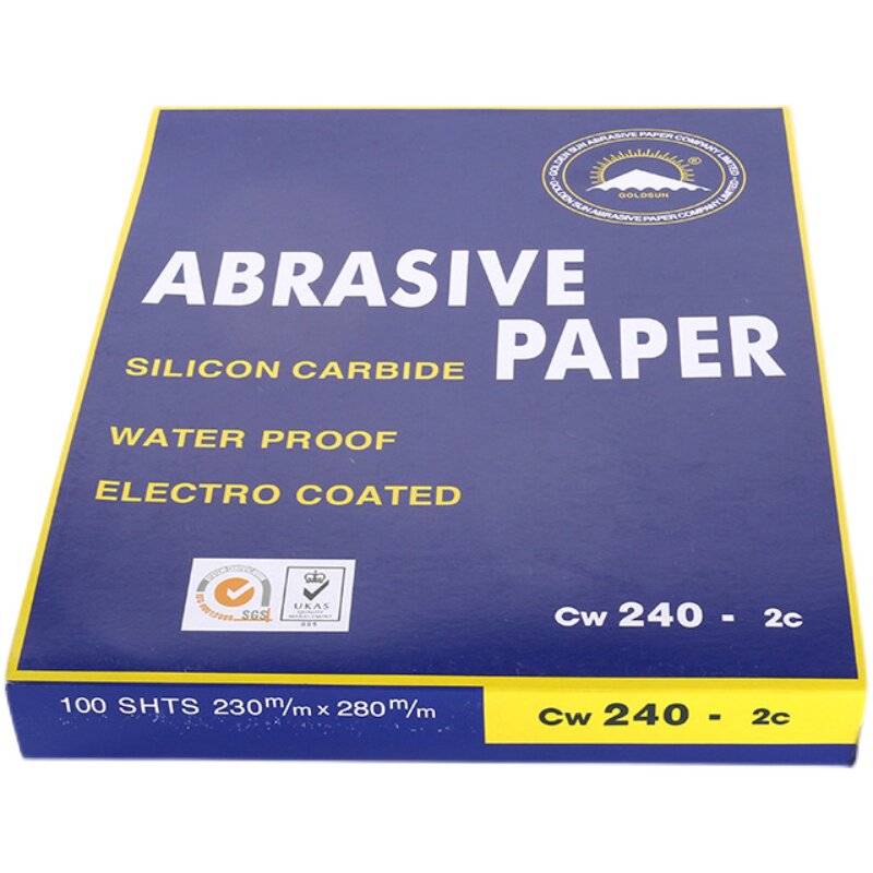 金太阳水磨砂纸水砂纸汽车钣金喷漆打磨抛光原子腻子汽车油漆砂i.