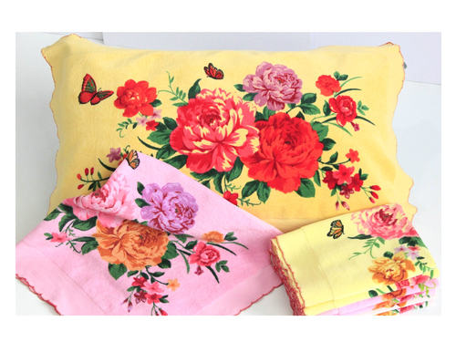 复古怀旧全棉少数民族枕巾包头巾