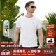 雷迪波尔男装 圆领休闲刺绣纯色舒适透气体恤 新款 短袖 T恤2024夏季