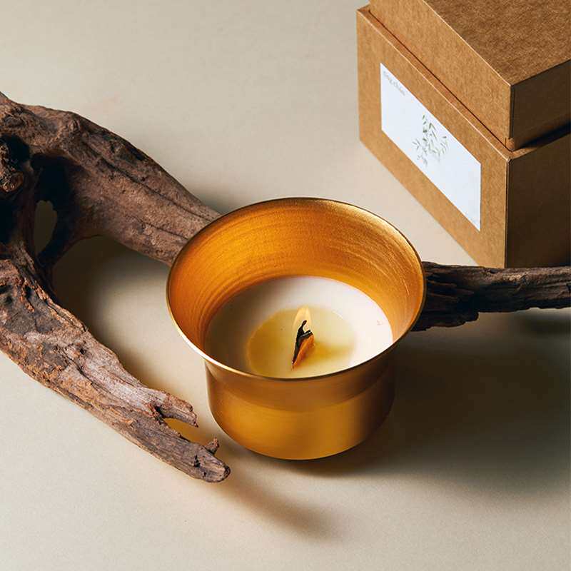 听蝉苏州香铜铃香薰蜡烛小众高级持久卧室香薰生日礼物香薰礼盒