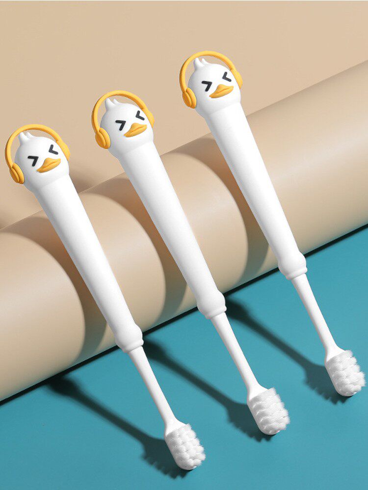 贝晨儿童牙刷6一12岁软毛2-3-6岁以上孩小学生刷牙宝宝换牙期牙刷