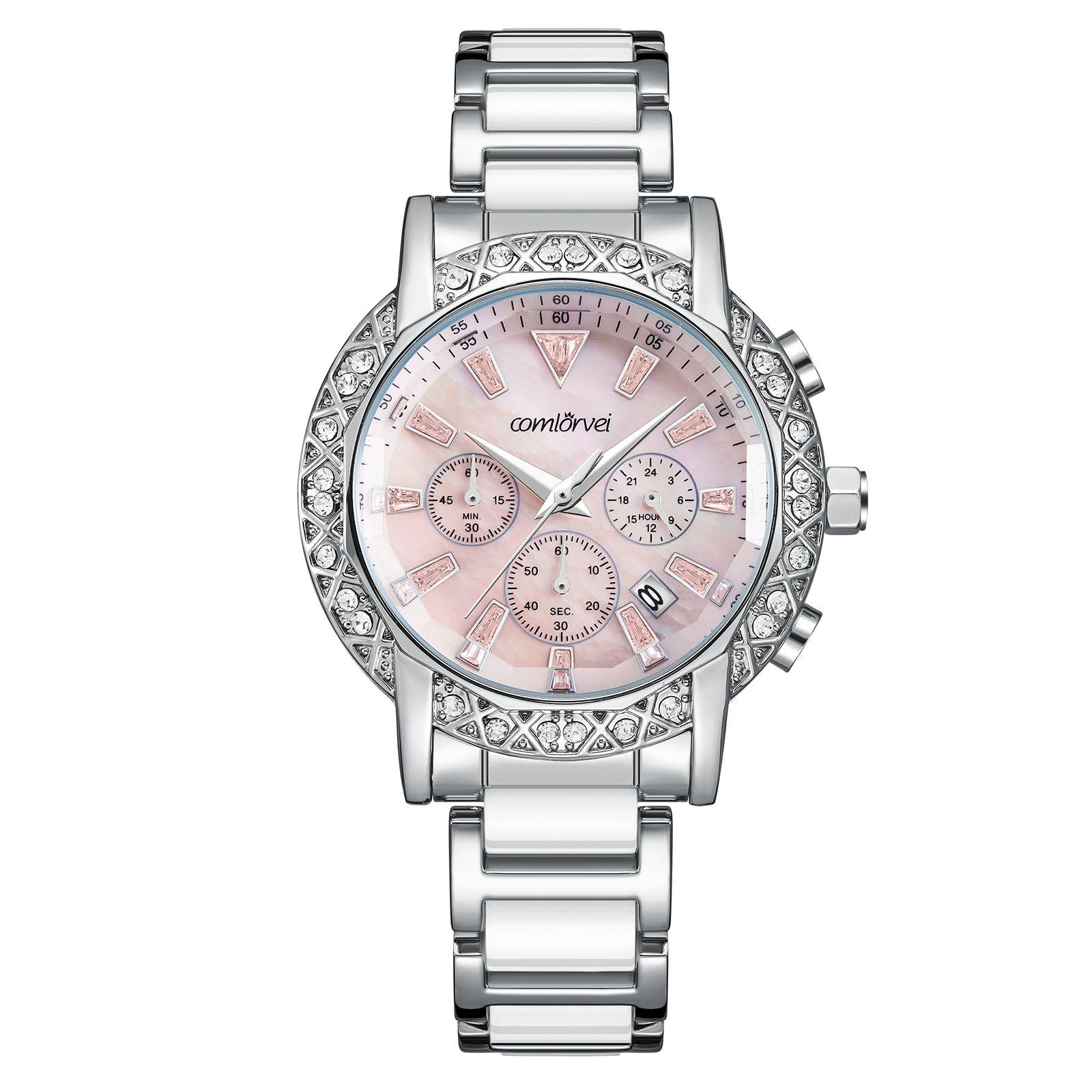 小众防水女士陶瓷时尚石英表