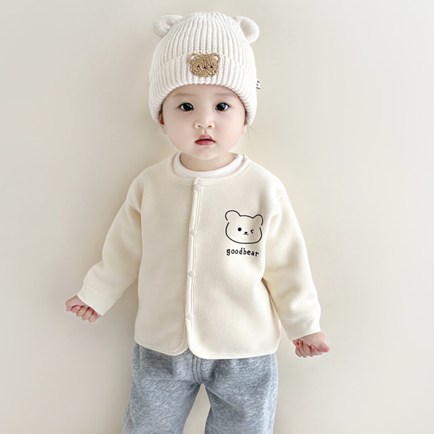 宝宝秋冬季奥粒绒保暖加厚外套