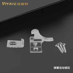 中式窗扣锌合金小鸟搭扣明装黄铜插销锁安全防盗复古窗户自动门扣