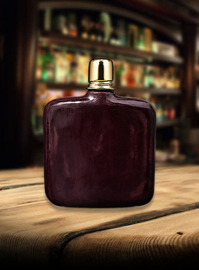 意大利进口Vanni Pratesi and Rogai手工小牛皮套酒壶90ml礼盒装