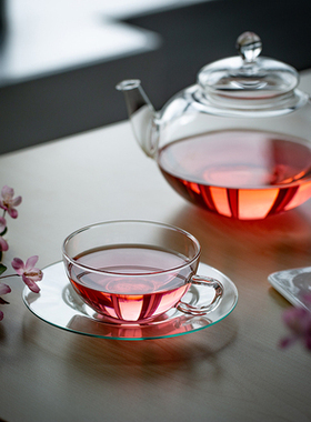 trendglas JENA现货德国进口 玻璃水杯泡茶杯耐高温玻璃精美茶杯