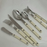 Кремовая белая посуда, оригинальный импортный комплект, Франция