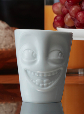 新款 tassen杯 德国原装进口tassen表情杯陶瓷卡通杯礼物礼盒装