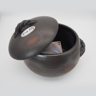 sajitoki 万古烧砂锅 日本进口佐治砂锅煲汤陶土锅炖锅陶瓷煲沙锅