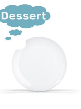 现货Fiftyeight陶瓷碗德国进口Tassen表情碗点心盘创意碗蛋糕餐盘