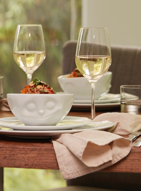 新款 Tassen表情碗带盖 tassen储蓄罐储物罐密封罐德国 1700 ml