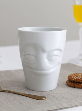 德国进口 tassen表情杯官方正品创意餐具陶瓷卡通表情碗情侣礼物
