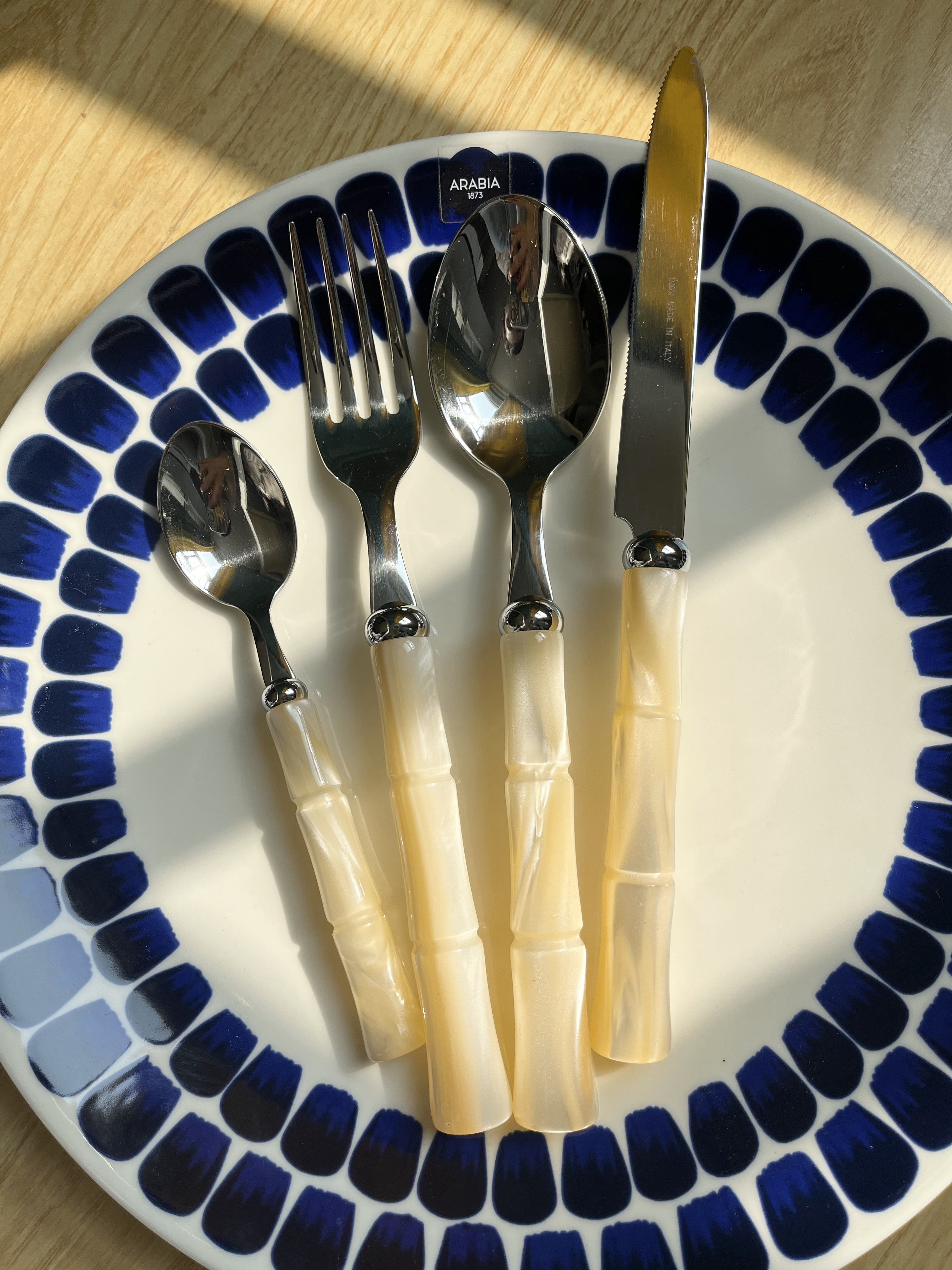 意大利Rivadossi竹节刀叉勺