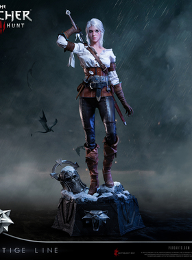 『预售不包邮』PureArts《巫师3：狂猎》希里1/2收藏雕像