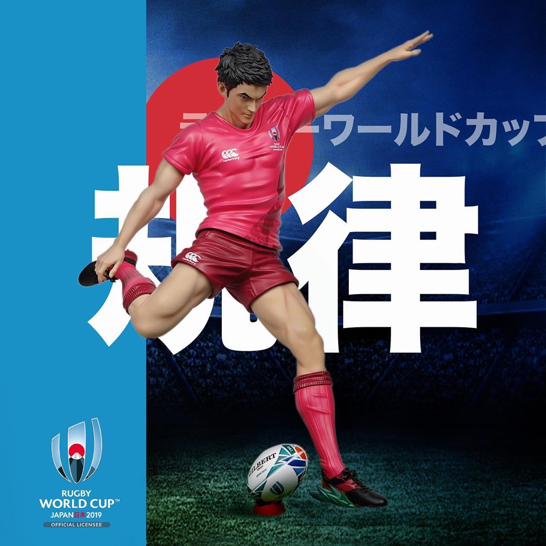 PureArtsxRWC2019橄榄球国家队NFL世界杯1/4人偶模型手办典藏雕像