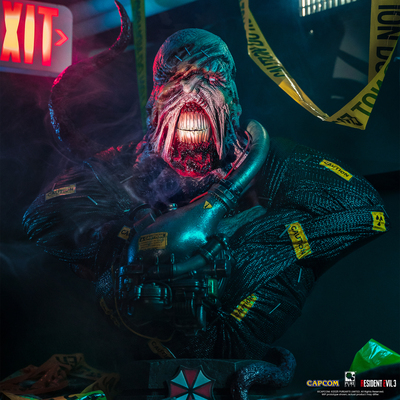 『现货不包邮』生化危机3：重制版 Nemesis追迹者  复仇女神 胸像