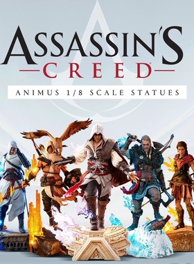 『预售不包邮』刺客信条系列 艾吉奥 康纳 巴耶克  1/8 发光手办