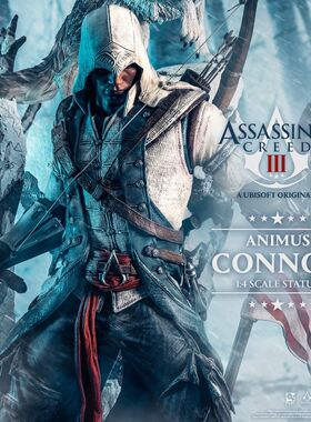 『现货』育碧 刺客信条 CONNOR 康纳1/4 发光雕像