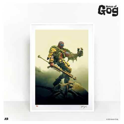 『现货』PureArts艺术家 HOUSEOFGOG:KLAW 限量亲笔签名版画