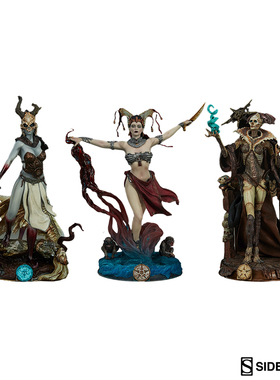 『现货』PureArtsSideShow死亡法庭三款模型套装1/8手办雕像摆件