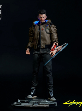 『现货』PureArts Cyberpunk赛博朋克2077 V Male 男版可动人偶