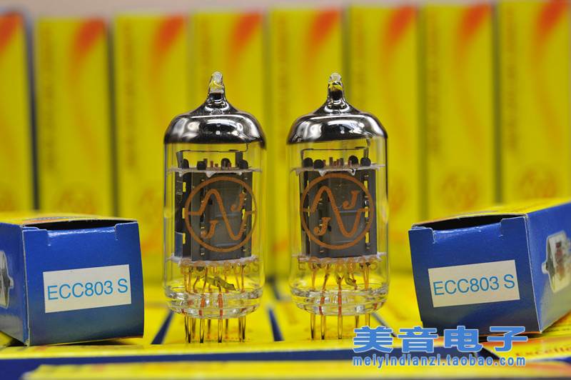 原装捷克金脚 JJ ECC803S/ECC802S/ECC81/ECC82/ECC83电子管