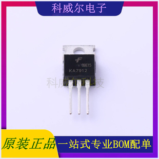 KA7912A 封装TO-220 FeiHong(飞虹) 线性稳压器 全新原装