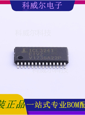 ICL3241EIVZ 封装TSSOP-28 Intersil(英特矽尔) 芯片 全新原装