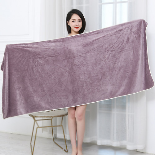 女比纯棉速干洗澡专用美容院浴巾