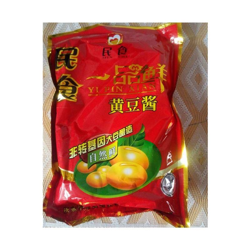 *好吃的民食一品鲜大豆酱桶酱酱料黄豆酱蘸酱菜炸酱面无豆瓣下饭/