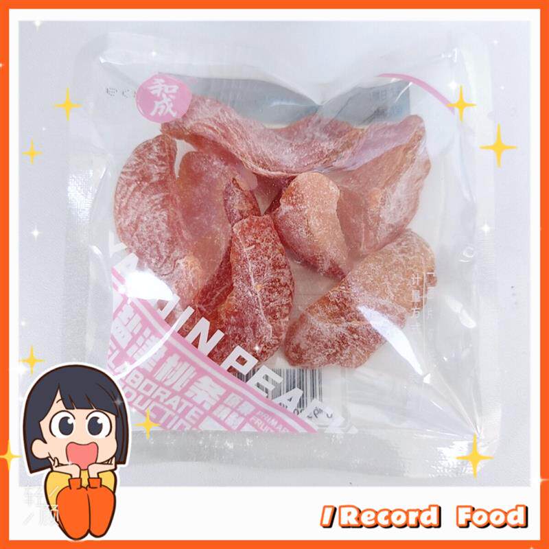 *和成 盐津桃条1包约50g凉果类果脯蜜饯小零食/