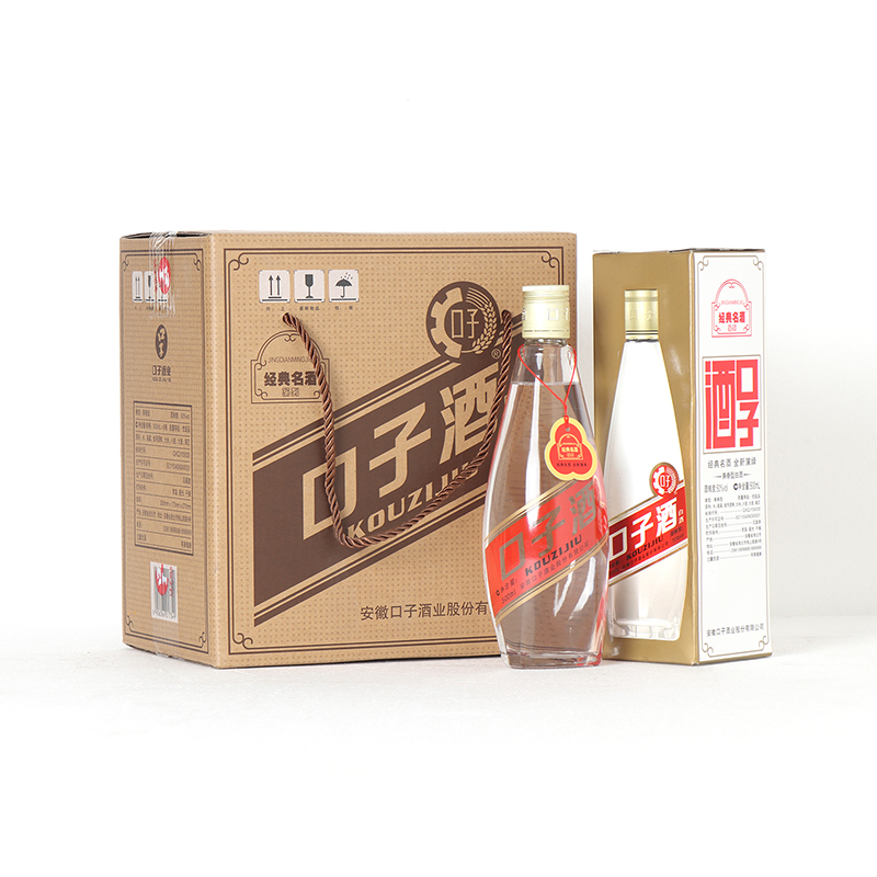 口子酒高度白酒经典口粮特价500ml高粱整箱送礼安徽名酒 老口子