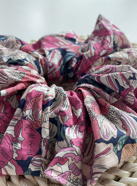 英国liberty布莱克高支棉大肠发圈Blackburn头绳