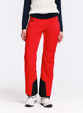 PERFECT MOMENT女士户外滑雪防水透气耐磨保暖夹棉防风修身滑雪裤