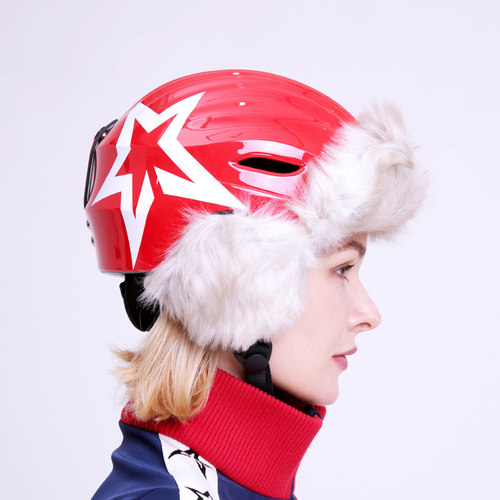 PM滑雪头盔女硬壳防撞调节保暖双板单板户外雪具