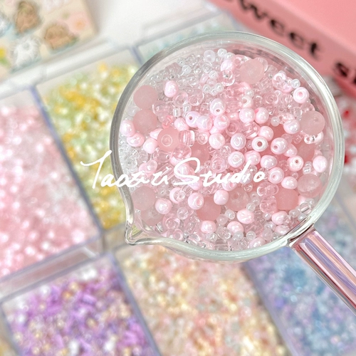 Стеклянные бусины, аксессуар ручной работы, браслет, ожерелье, аксессуары