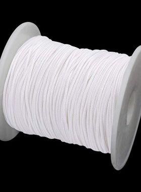 跨境零售 1.3MM直径100米/109码白色拉绳 百叶帘卷帘家居窗帘