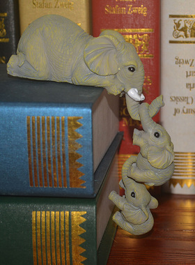 跨境树脂工艺品母亲节礼物摆件悬挂小象家居礼品挂件创意家居