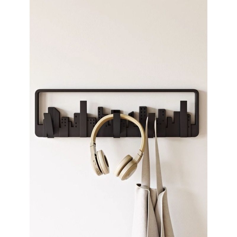 umbra卧室墙上衣帽挂钩时尚田园创意墙壁挂衣钩家用挂隐形挂衣架