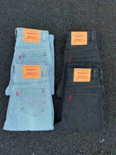 自主cleanfit冰蓝517风格水洗复古牛仔裤微喇做旧vibe风休闲长裤