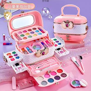 4小孩5女童3公主9彩妆盒6岁7生日工厂一件 女孩儿童化妆品套装