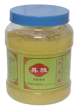 其胜燕麦酱广式点心雪饼麦香单罐
