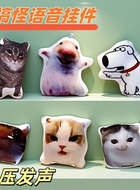发声德语小猫希特猫meme猫oiioi猫哈哈鼠主播猫狗叫搞笑语音挂件