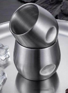 Double Wall Stainless Steel Espresso Cup 150ml 200ml