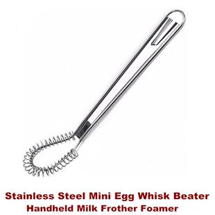 Egg Whisk Beater Handheld Milk Frother Foamer Coffee Mixer